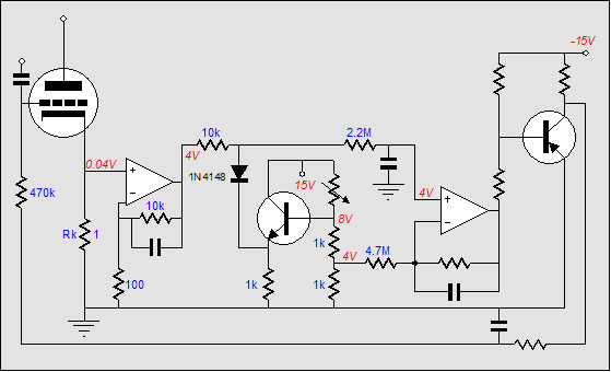 Morgan Jones AutoBias Circuit