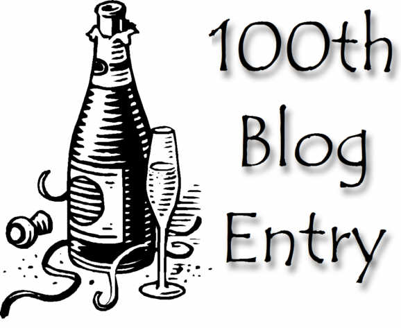 My 100th blog entry for I Want Wedding Champagne!