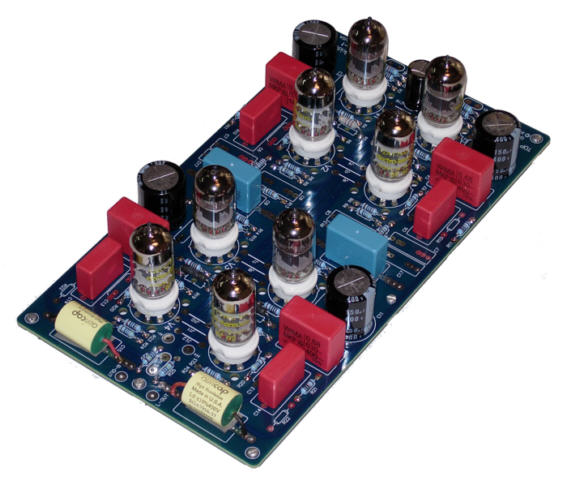 Photo of populated Aikido phono preamp