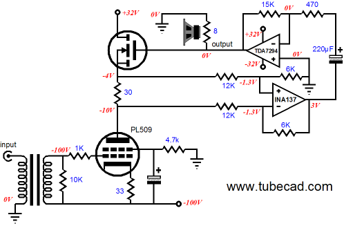 van Doorn OTL with N-MOSFET