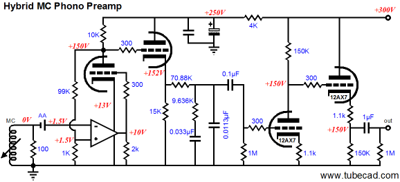 Hybrid MC Phono Preamp