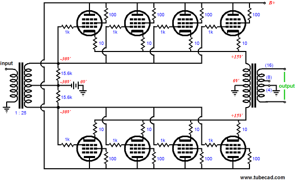 Tube-Based Power-Booster Amplifier