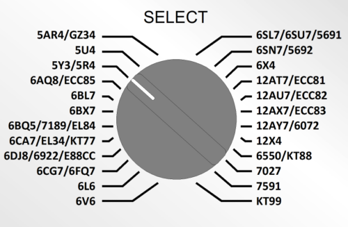 tube tester selector switch