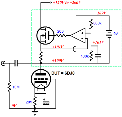 high-voltage constant current source